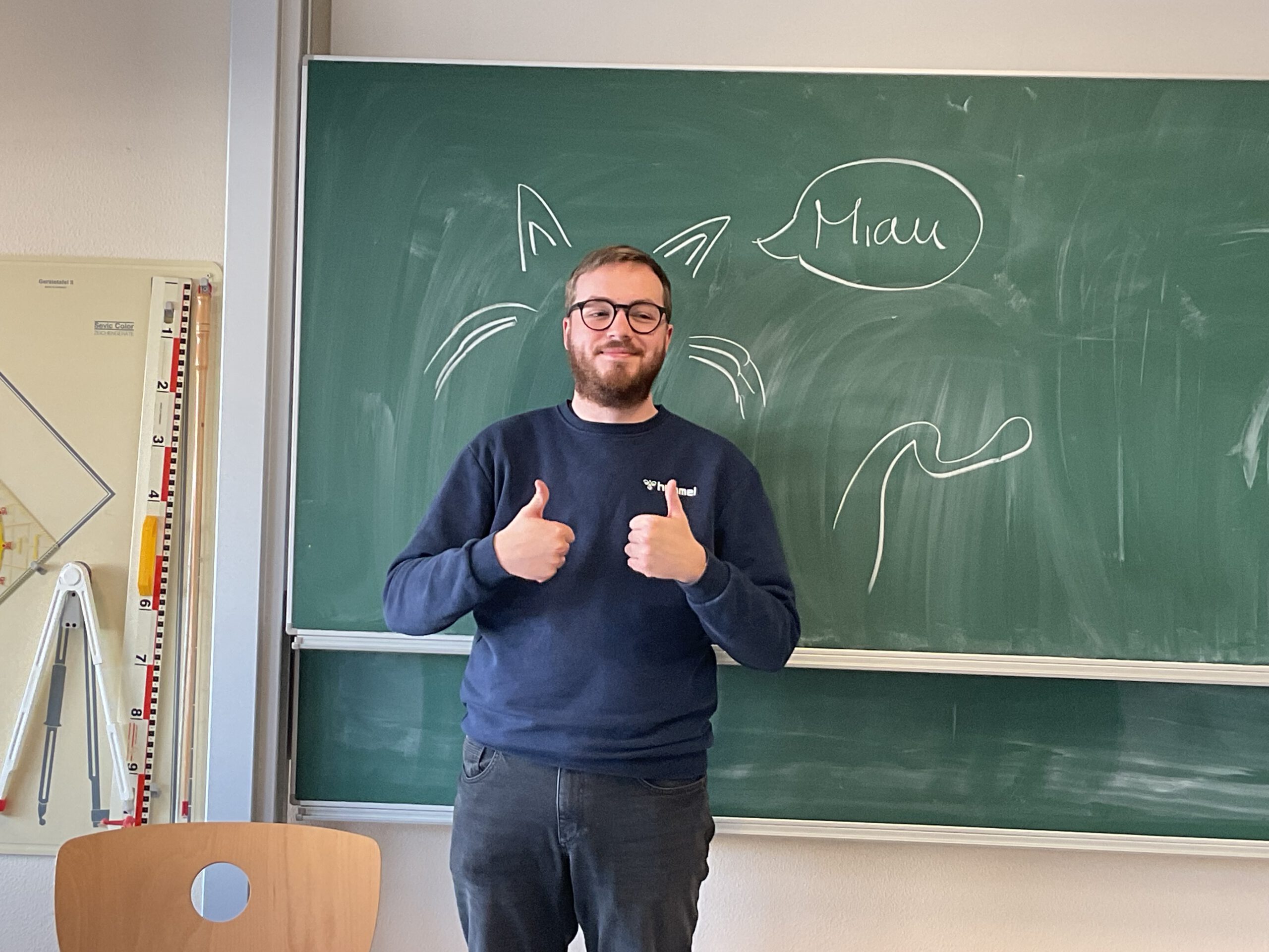 Herr Voelkner: Interview ohne Worte